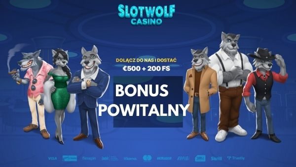 BONUS POWITALNY - Slot Wolf Casino