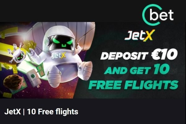 Jet X bonus CBet.gg